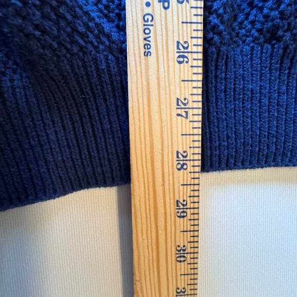 TN Vols Embroidered Waffle Knit Sweater Vest Mens XXL Navy VTG USA Made - Picture 8 of 11